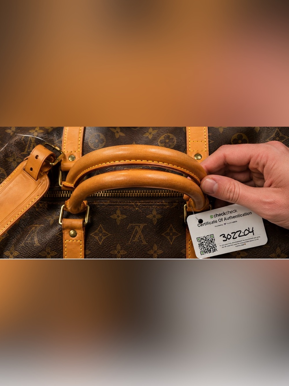 Louis Vuitton Keepall 55 Monogram Canvas Travel Bag-Certificate of Authenticity - Picture 5 of 10